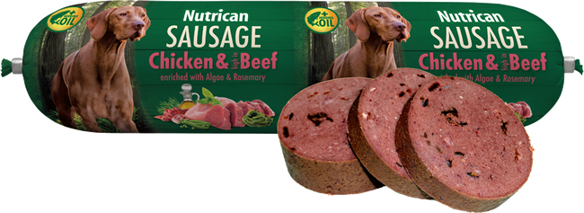 Nutrican Sausage Chicken & Beef NUTRICAN - Nutrican Sausage Chicken & Beef